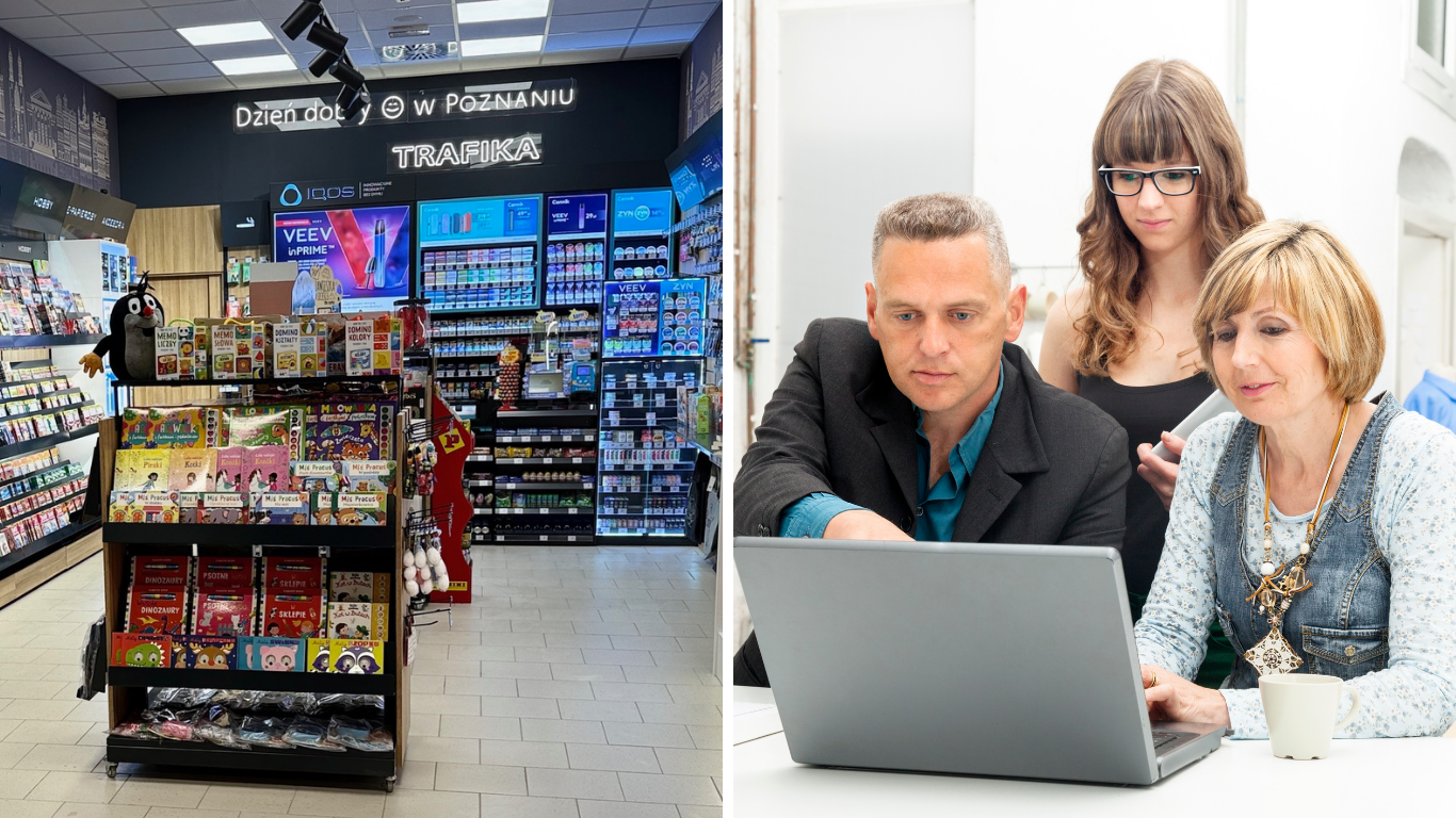 Salonik TRAFIKA - sposób na rodzinny biznes